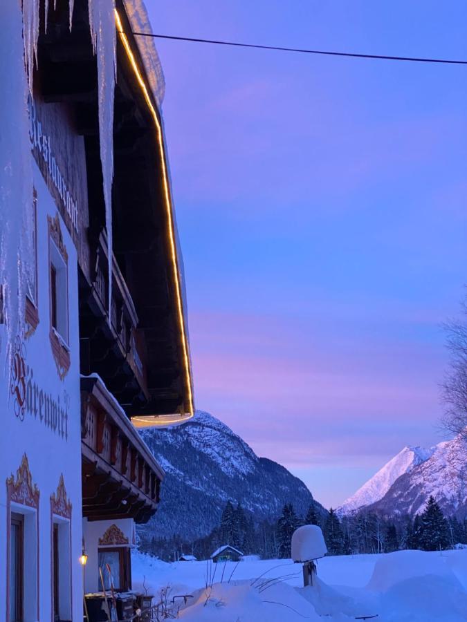 Appartamento Baerenwirt Mittenwald Esterno foto